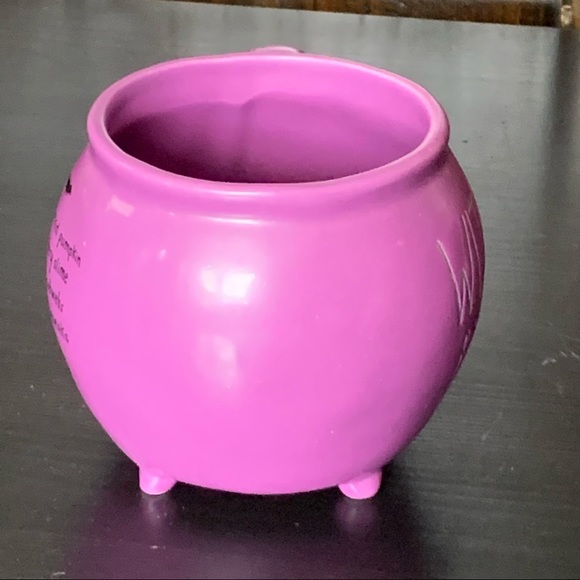 Rae Dunn WITCH’S BREW Double Sided Ceramic Cauldron Mug with Recipe - Purple - Picture 10 of 13